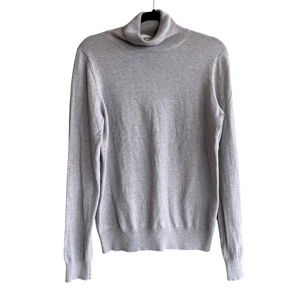 Aritzia Wilfred Free Wool Cotton Blend Turtleneck Sweater Size L
